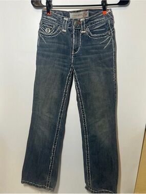 Boys Laguna Beach  Dark Wash Straight Leg Jeans - Blue